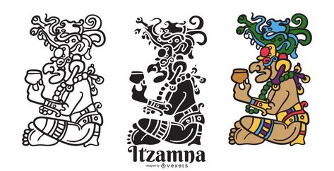 Mayan Mythology, Mayan Astrology, Mayan Glyphs, Maya Civilization, Maya Art, Mayan Art, Mo Design, Boutique Logo, Educational Projects