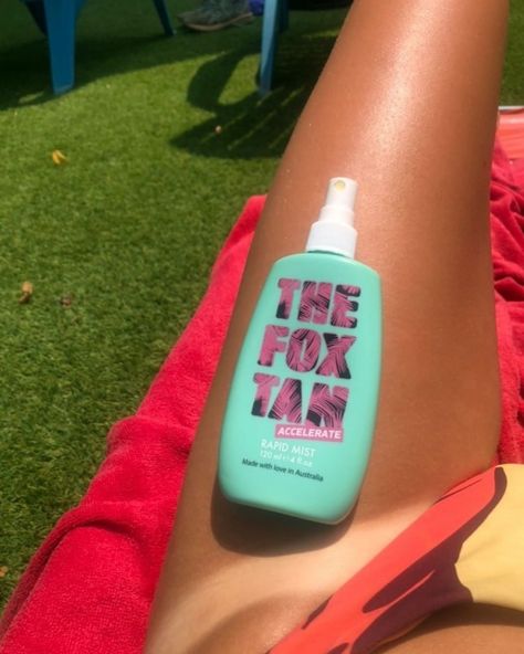 The Fox Tan® on Instagram: “"SO HAPPY WITH THIS! ONLY 3 DAYS IN THE SUN!!! ☀️" - @rhiannapondard 🙌🏽Add our Rapid Mist to your tanning regime that contains our…” Tan Routine, Best Tanning Oil, The Fox Tan, Fox Tan, Summer Tumblr, Tanning Routine, How To Get Tan, Beach Tan, Tanning Tips