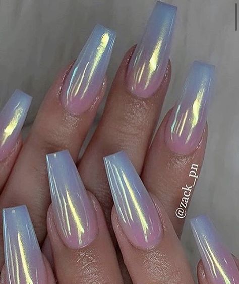 Neon Nail Designs, Nagellack Trends, Cute Acrylic Nail Designs, Her Nails, Coffin Nails Long, Neon Nails, Holographic Nails, Coffin Nails Designs, Pretty Acrylic Nails