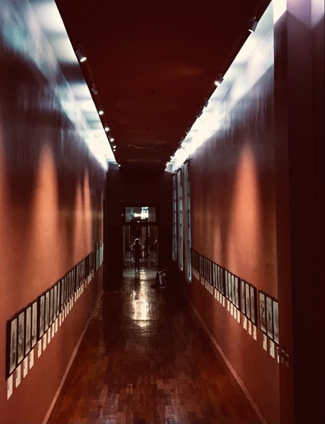 Hallway of museum, fine arts, aesthetic Fine Arts Aesthetic, Museum Hallway, Arts Aesthetic, Small Hall, Fine Arts, Hallway, Fine Art, Collage, Pins