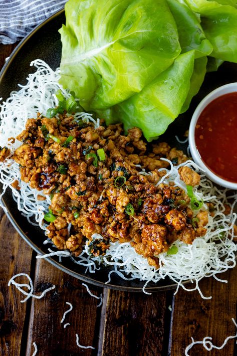 Sides For Lettuce Wraps, Chinese Chicken Lettuce Wraps, Of Changes Lettuce Wraps, P.f. Chang’s Lettuce Wraps, Asian Wraps Lettuce, Of Changs Chicken Lettuce Wraps, Thai Lettuce Wraps Chicken, Lunch Lettuce Wraps, Chicken Lettuce Wraps Pf Changs