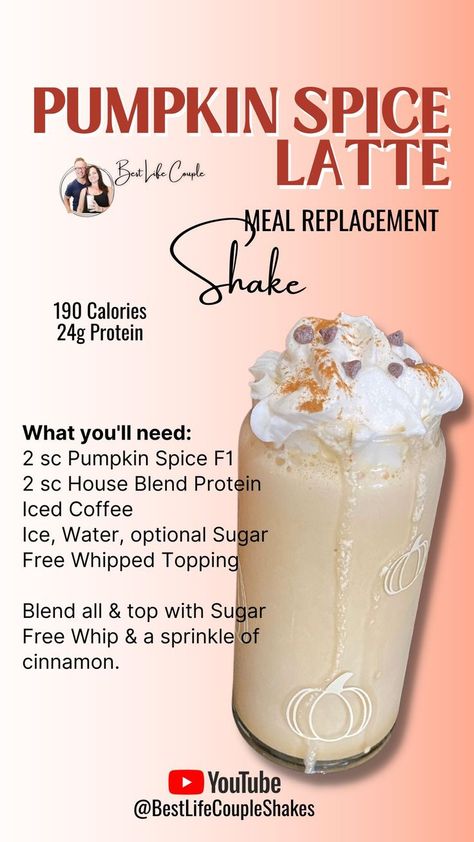 Pumpkin Shake, Herbalife Protein, Herbalife Nutrition Club, Herbalife Shake Recipes, Nutrition Club, Protein Coffee, Shake Diet, Herbalife Recipes, Herbalife Shake