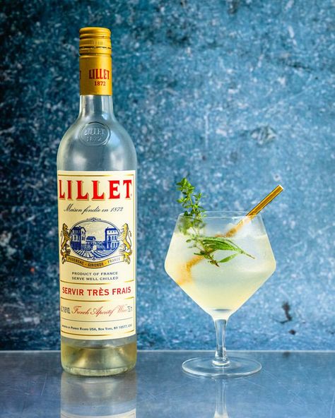 Lillet Blanc Cocktails, French Aperitif, Aperitif Cocktails, Light Cocktails, A Couple Cooks, Gin Sour, Spritz Recipe, Cocktail Bitters, Couple Cooking