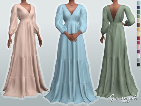 Sims 4 Maxis Match Royal Cc, Sims 4 Cc Clothes Female Cottagecore, Sims 4 Mesh Dress, Sims 4 Cc Dresses Formal Maxis Match, The Sims 4 Maxis Match Clothing, Sims 4 Nightgown, Sims 4 Cc Royal Clothes, Sims 4 Cc Cottagecore Clothes, Sims 4 Formal Dress Cc