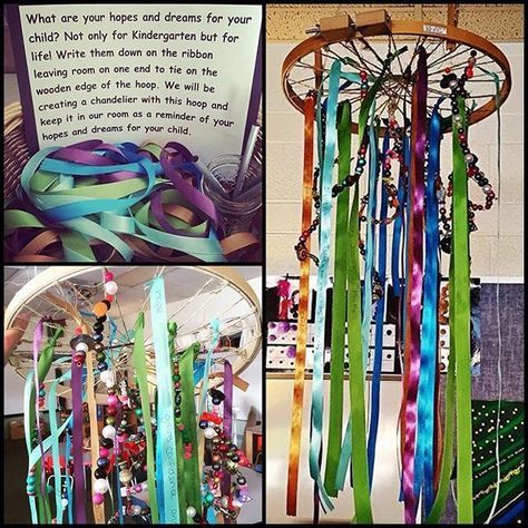 Families made this at the the beginning of the year last year! Our Hopes and Dreams Chandelier! Reggio Emilia Classroom, Reggio Inspired Classrooms, Reggio Classroom, Parent Night, Creative Table, Back To School Night, Earth Day Activities, Reggio Inspired, Art Therapy Activities