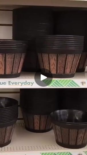 460K views · 4.2K reactions | Instant curb appeal From Dollar Tree! 😳 @creativeramblings #DIY   #DollarTree  #DollarTreeDIY  #homede | Jada Beard | Jada Beard · Original audio Tree Curb Appeal, Stackable Planters, Outside Planters, Planters Diy, Outside Plants, Dollar Tree Hacks, Gardening Projects, 4th July Crafts, Garden Hacks