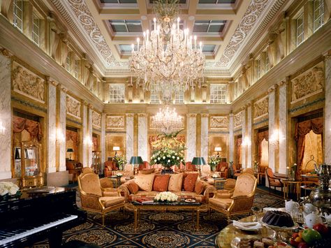 Hotel Imperial - vienna- Condé Nast Traveler Fancy Hotel, Florence Hotels, Imperial Hotel, Hotel Ballroom, Luxury Collection Hotels, Palace Interior, Breathtaking Places, The Lobby, Palace Hotel