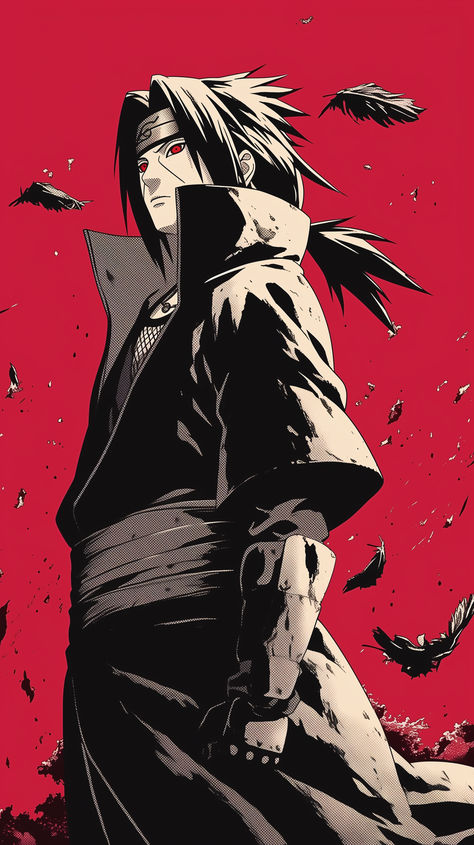 Itachi uchiha wallpaper two toned Itachi Uchiha Wallpapers 4k, Iphone 16 Wallpaper, Wallpaper Anime Hd, Konoha Village, Itachi Akatsuki, Sasuke Itachi, Amazing Wallpaper, Naruto Sasuke, Naruto Wallpaper