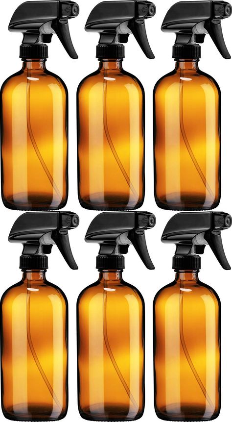 PRICES MAY VARY. UV PROTECTION - protects against degradation from ultraviolet light and keeps your essential oils safe plus the glass is not affected by strong oils like citrus. BPA and LEAD FREE. GREAT DESIGN fits in your hand but is large enough that you will not have to constantly refill. Looks great and is sturdy with a reliable squeeze trigger sprayer. Includes 6 CAPS and 6 LABELS. SAVE MONEY, help the environment, and reduce plastic chemicals in your house with a clean chemical free reusa Glass Cleaning Bottles, Cleaning Bottles, Amber Spray Bottle, Avocado Cake, Room Deodorizer, Natural Hand Sanitizer, Cake Easter, Sanitizer Spray, Natural Air Freshener