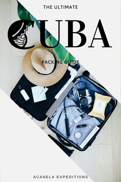 Cuba Packing List Travel Essentials, Cuban Fashion, Cuba Itinerary One Week, Cuba Travel Guide, Cuba Travel Photography, Cuba Vacation, Travel To Cuba, Trip To Cuba, Travel Visa