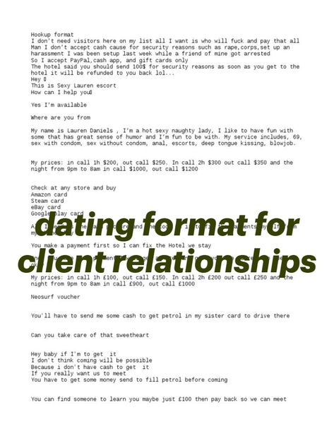 How do you start a dating format? What is the world dating format? How do you start a relationship format? How do you make a client fall in love format?🧲#LoveStory #RomanticEncounters #HeartfeltConnections #DateNightIdeas #SoulmateSearch #FlirtyFridays #CandlelitDinners #StarryEyedMoments #LoveQuotes #DreamyDates #WhisperedPromises #AmourAdventures Dating Format For Client To Trust, Love Format For Dating, Trust And Love Format For Client, Video Call Format For Client, Relationship Format, Format For Client, Romantic Texts For Him, Love Format, Love And Trust Quotes