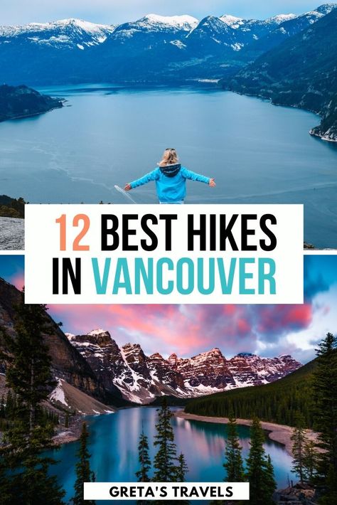 Canada Hikes, Hiking Canada, Vancouver Hiking, Vancouver Travel, Canada Travel Guide, Canadian Travel, Canada Road Trip, Hiking Destinations, Text Overlay