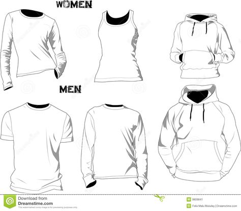 T-shirt Templates Stock Image - Image: 9809841 Anime Shirt Drawing, T Shirt Sketch, Clothing Templates, Shirt Sketch, Fashion Drawing Sketches, Shirt Drawing, Shirt Illustration, Shirt Template, Shirt Print Design