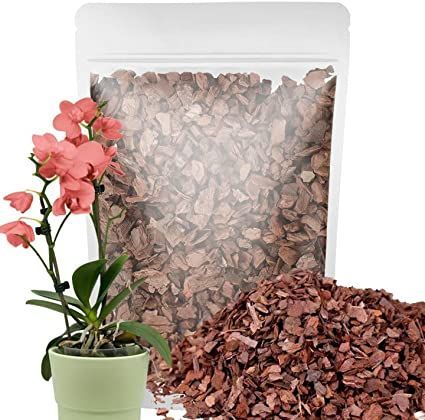 Legigo 2QT Organic Orchid Potting Bark- All Natural Orchid Bark Potting Mix Pine Bark Wood Chips for Houseplant Mulch, Orchid Plants Root Development Orchid Potting, Potted Plants Patio, Pine Bark, Orchid Bark, House Plant Pots, Root Growth, Wood Chips, Orchid Plants, Plant Roots