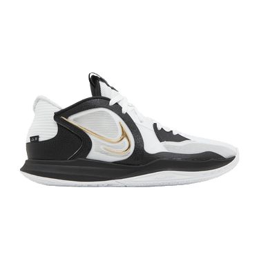 Kyrie Low 5 'White Black Metallic Gold' - DJ6012 101 Kyrie Low 5, Nike Kyrie, Black Metallic, Mens Shoes Sneakers, Metallic Gold, Men's Nike, Nike Men, Top Sneakers, Gold Metal