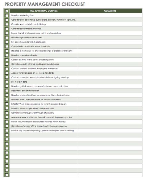 Property Management Checklist Template Rental Property Management Template, Manager Templates, Property Management Marketing, Real Advice, Real Estate Business Plan, House Checklist, Keys House, Apartment Marketing, Apartment Management