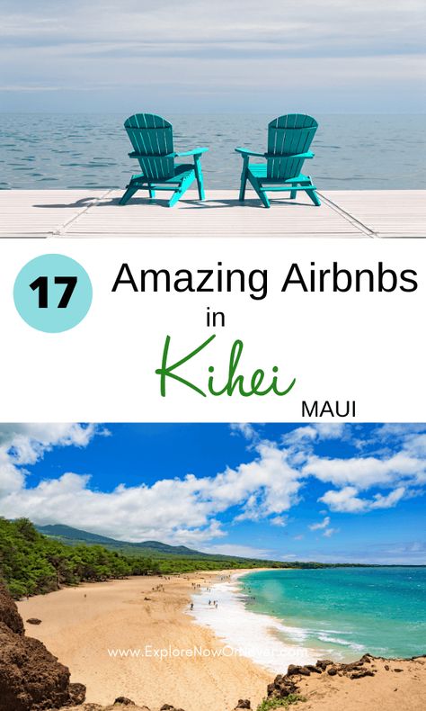 Looking for the perfect Airbnb in Kihei? These are the most beautiful condos, cottages, and beachy retreats to make all your tropical fantasies come true. Read more here. Where to stay in Maui | Kihei Airbnb | Maui vacation rentals | Maui travel tips | Maui accommodations Best Maui Resorts, Maui Kihei, Westin Maui, Haleakala Sunrise, Kihei Maui, Costco Travel, Maui Hotels, Maui Resorts, Maui Travel