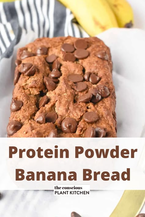 Low Cal High Protein Banana Bread, Banana Protein Cake, Vegan Protein Banana Bread, Banana Bread Recipe With Protein Powder, Banana And Protein Powder Recipes, Easy Protein Banana Bread, Macro Friendly Banana Bread, Banana Bread With Protein Powder, Vegan Protein Powder Recipes