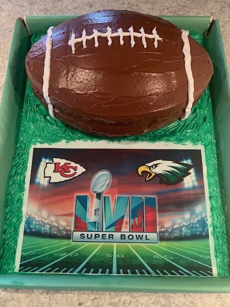 Super Bowl Cake, Super Bowl 57, Superbowl Cake, City Super, Topper Cake, Cake Pictures, Edible Cake Toppers, Edible Cake, Superbowl Party