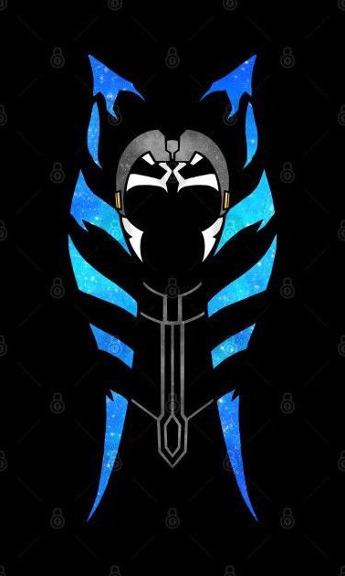 Ashoka Star Wars, Mandalorian Symbol, Star Wars Quilt, Grey Jedi, Ashoka Tano, Star Wars Background, Star Wars Diy, To Be Read, Star Wars Ahsoka