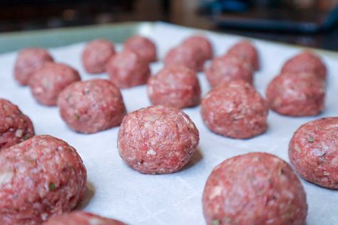 Make ahead meatballs are easy to make, affordable, and a great thing to keep in the freezer for quick and easy weeknight dinners. Make Ahead Meatballs, Quick And Easy Weeknight Dinners, Freezer Meatballs, Dinner Places, Easy Weeknight Dinners, Weeknight Dinners, Bread Crumbs, Weeknight Dinner, Meatballs