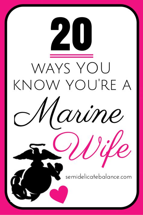 Marine Girlfriend Quotes, Marine Wife Life, Marine Corps Wife, Usmc Love, Usmc Wife, Marine Family, Usmc Quotes, Military Wife Life, Wife Tattoo