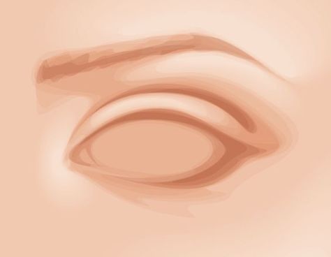 Eye Drawing Shading, How To Colour Eyes Digitally, Skin Shading Reference, How To Shade Skin Digitally, Eye Drawing Procreate, How To Shade Face, Drawing Tutorial Shading, Digital Eye Tutorial, How To Color Skin Digital