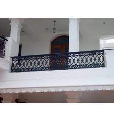 Cast Iron Balcony Railing at Rs 650/square feet | Cast Iron Railing | ID: 15070821012 Railing Design For Balcony, Iron Railing Design, Wrought Iron Balcony Railing, Design For Balcony, Cast Iron Railings, Wrought Iron Balcony, Exterior Handrail, Iron Balcony Railing, Staircase Railing Design