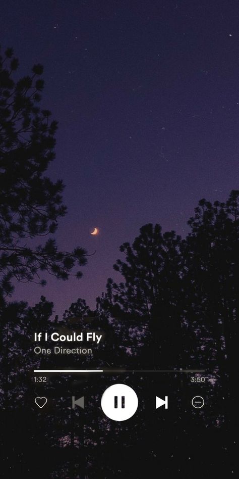 Purple Spotify Wallpaper, Spotify Profile Picture Aesthetic Music, If I Could Fly Aesthetic, Music Wallpaper Aesthetic Spotify, Music Background Aesthetic Landscape, Fly Wallpaper Aesthetic, Coulds Sky Aesthetic, Music Backgrounds Aesthetic, If I Could Fly One Direction