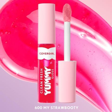 Clean Fresh Yummy Gloss | COVERGIRL® Covergirl Yummy Gloss, Covergirl Lipgloss, Yummy Lip Gloss, Clean Fresh Yummy Gloss, Yummy Gloss, Red Pineapple, Covergirl Clean Fresh, Covergirl Lipstick, Perfect Lip Color