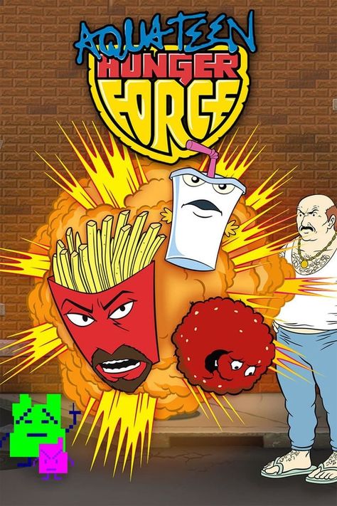 Aqua Teen Hunger Force (2000- ) Master Shake, Aqua Teen Hunger Force, Aqua Teen, Pilot Episode, Guerilla Marketing, Adult Swim, Star Tattoos, Cartoon Network, Blu Ray