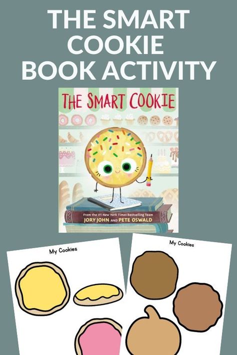 The Smart Cookie by John gets even more fun with this free printable book activity. Grab the play dough for The Smart Cookie book activity. #bookactivities #thesmartcookie #GrowingBookbyBook Who Took The Cookies Activities, Preschool Cookie Activities, The Smart Cookie Craft, The Smart Cookie, Smart Cookie Activity, The Smart Cookie Book Activities, The Smart Cookie Book Activities Kindergarten, Pizza Books For Preschool, Smart Cookie Printable