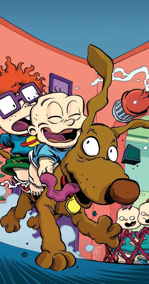 Chuckie Rugrats, Rugrats Characters, Rugrats Cartoon, 90s Wallpaper, Nickelodeon Cartoons, 80s Cartoon, 90s Cartoons, 90s Cartoon, Wallpaper Animes