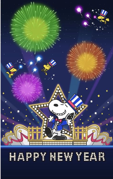 Snoopy Christmas Wallpaper, Snoopy Happy New Year, Snoopy Snow, Gifs Snoopy, Snoopy New Year, Peanuts Wallpaper, Snoopy Collection, Year Wallpaper, Peanuts Charlie Brown Snoopy