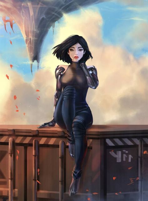 Alita Movie, Alita Battle Angel Manga, Alita Battle Angel, Battle Angel Alita, Battle Angel, Marvel Characters Art, Mecha Anime, Big Art, Angel Art