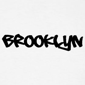 Brooklyn Brooklyn Tattoo Ideas, Tattoos Sayings, Brooklyn Graffiti, Hippie Coloring Pages, Brooklyn Tattoo, Funny Vinyl Decals, Ny Art, Brooklyn Style, Da Hood