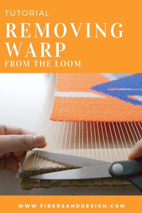 Learn how to remove warp from a frame loom. How To Take Weaving Off Loom, Frame Loom Weaving Patterns, Tapestry Techniques, Textile Workshop, Frame Weaving, Cardboard Loom, Loom Tapestry, Loom Board, Clean Toilet