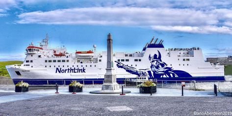 https://flic.kr/p/2iwQ3rU | Hjaltland Passenger Ferry - Aberdeen Harbour Scotland - June 2019 | I captured this shot of Northlink Ferry Hjaltland back in June 2019. I tried to time the shot as the ship sailed past the war memorial at Footdee with the Viking touching it’s side, this shot is the closest I got to the vision I had in my mind. I posted the shot along with a few others I took that day to a FB group that I am a member of , another member who resides in Footdee edited the shot removing Aberdeen Harbour, Jim Corbett, The Shot, The Vision, The Ship, Aberdeen, That Day, Archipelago, My Mind