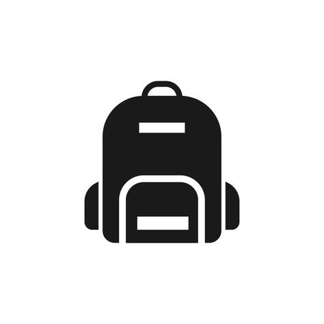 Backpack Png, Íntagram Icon, Backpack Vector, Backpack Icon, Silhouette Drawing, Gray Scale, White Backpack, Drawing Bag, Silhouette Png