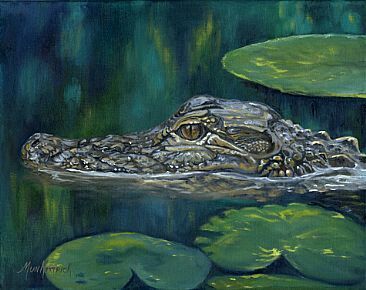 Alligators Art, Scratchboard Art, Bawah Air, Louisiana Art, Florida Art, Diy Watercolor Painting, Diy Watercolor, Watercolor Animals, Animal Paintings