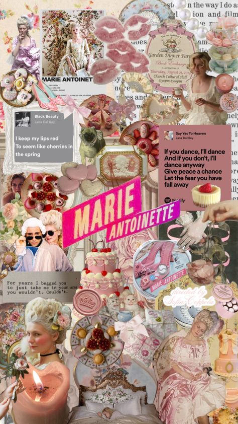 Marie Antoinette (2006) directed by Sofia Coppola #marieantoinette #sofiacoppola #movies #coquette #aesthetic #lanadelrey #marieantoinettemovie #collageart #kirstendunst #historyaesthetic Sofia Coppola Style, Sofia Coppola Movies, Marie Antoinette Aesthetic, Marie Antoinette Movie, Marie Antoinette Party, Simple Decor Ideas, Directed By Sofia Coppola, Marie Antoinette 2006, Unique Party Themes