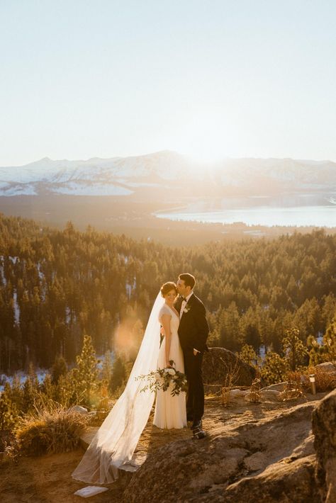 Lake Tahoe Wedding Summer, Lake Tahoe Wedding Venues, Emerald Bay Lake Tahoe, Tahoe Elopement, Lake House Wedding, Lake Tahoe Wedding, Sunset Lake, Lake Tahoe Weddings, Tahoe Wedding