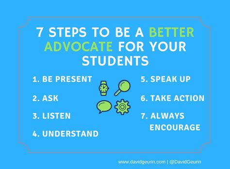 The @DavidGeurin Blog: 7 Steps to Be a Better Advocate for Your Students Life Science Activities, Teachers Toolbox, Twitter Chat, About Twitter, Counseling Activities, Teaching Skills, Educational Leadership, Digital Learning, Elementary Education