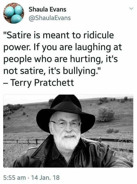 Humor Quotes, Terry Pratchett, Quotable Quotes, Satire, Pretty Words, So True, Pisa, Great Quotes, Wisdom Quotes