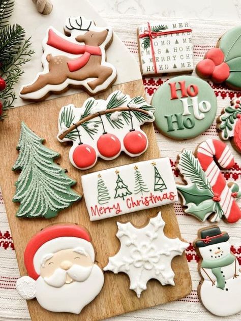 Christmas Sugar Cookie Designs, Christmas Sugar Cookies Decorated, Royal Iced Cookies, Cookies Theme, Decorating 101, Sugar Cookie Icing, Cookie Business, Spring Cookies, Sugar Cookie Designs