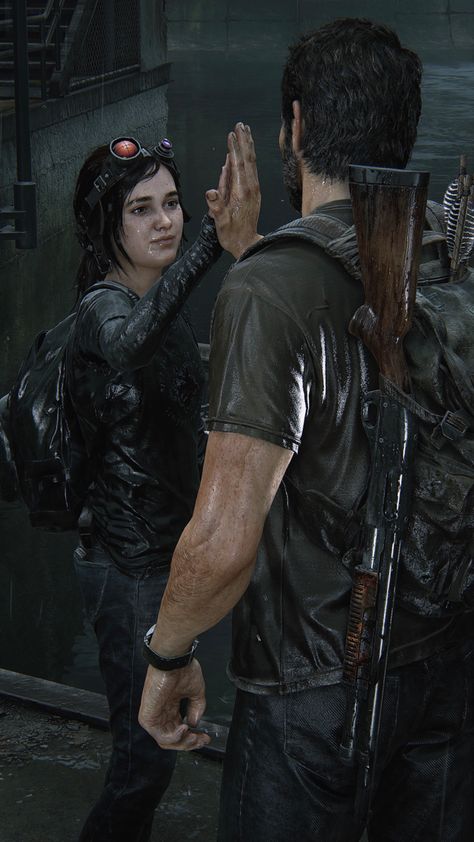 Joel Protecting Ellie, The Last Of Us Wallpapers Joel And Ellie, Ellie And Joel The Last Of Us, Tlou Joel And Ellie, Ellie E Joel, Ellie And Riley Photobooth, Ellie And Joel Wallpaper, Joel And Ellie Wallpaper, Wallpaper Tlou