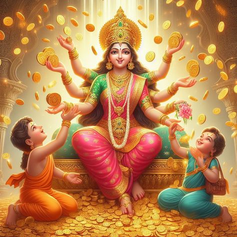 Maa Laxmi Lord Ganesha Names, Lord Vishnu Names, Laxmi Maa, Adi Shakti, Maa Laxmi, Maa Lakshmi, Lakshmi Narayan, Ganpati Bappa Wallpapers, Goddess Names