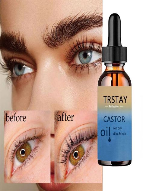 5ML/15ML/30ML/50ML/TRSTAY New Arrivals Eyebrow Growth Serum Essential Oils Eyelash Essence Castor Oil Beard Growth Essence Rapid GrowthI discovered amazing products on SHEIN.com, come check them out! Grow Eyebrows Faster, Castor Oil Eyebrows, Brow Hacks, Eyebrow Growth Serum, How To Grow Eyebrows, Oil For Dry Skin, Eyebrow Growth, Castor Oil For Hair, Hair Growth Serum