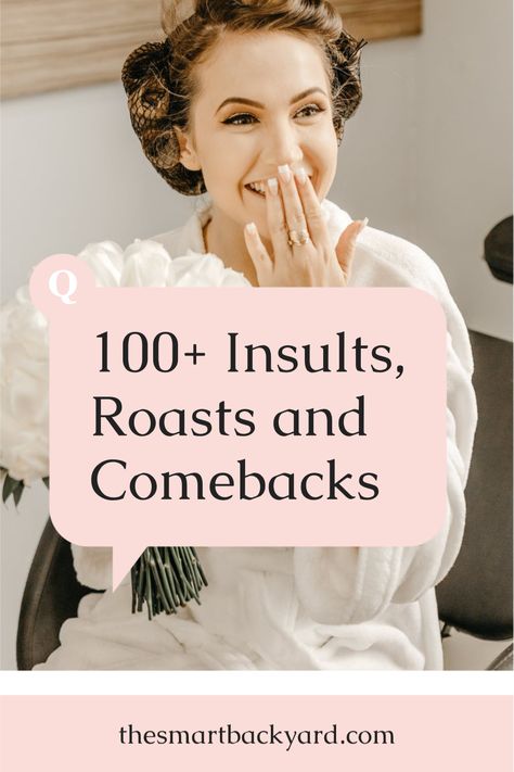 Safe and clean #insults, #roast and #comebacks that are fun. Clean Roasts Funny, Roast Friends Quotes, Jokes To Roast Your Friends, Roast Speech For A Friend, Roast Jokes Mean, Good Roasts Jokes, How To Roast Your Sister, Best Roasts Ever Funny, Funny Roasts For Friends