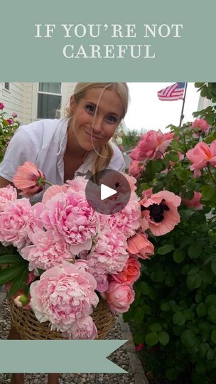 54K views · 2.4K reactions | I cannot wait for the May garden. 🫶🏼 To be honest, I have avoided my camera roll for a little while  to keep the winter garden blues at bay. 

These are Sarah Bernhardt peonies from @costco , Princess Louise Victoria poppies from @jjnursery , and Sweet Mademoiselle @bloomables roses. 

The basket is from a two pack  @loweshomeimprovement and has two thrifted glass vases inside. 
 
I love the basket and vase system for my cut flower garden so I can strip leaves into the basket and put my sit stems into the vase inside without spilling it. 

Have I mentioned I’m clumsy? I’ve spilled a lot of vases out here. 🤦‍♀️

Here in Utah 7a, it seems common to have an “ugly” side yard with the ac unit etc. Is that normal where you live?

Mine is crazy sunny and only about Sarah Bernhardt Peony, Front Yard Flowers, Yard Flowers, Sarah Bernhardt, Princess Louise, My Camera Roll, Cut Flower Garden, Side Yard, To Be Honest